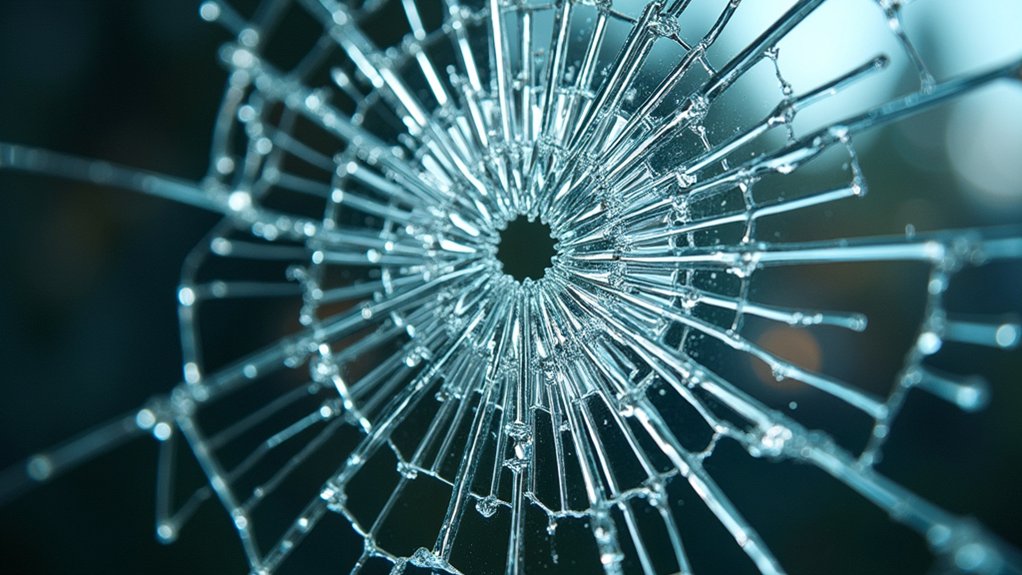 polyester film fortifies glass barrier