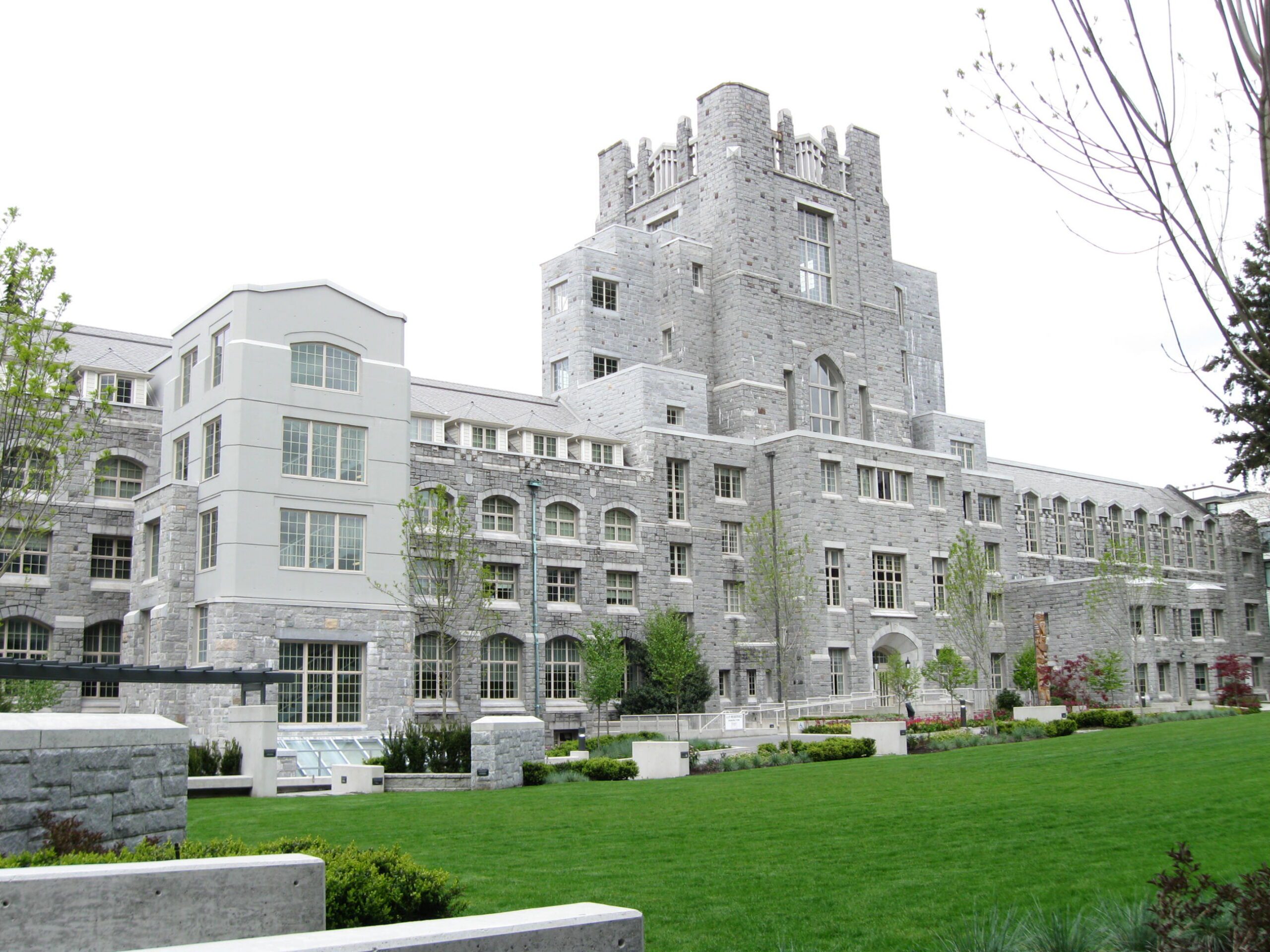 Iona Building at the University of British Columbia campus, Vancouver BC — a historic educational building representative of BC school and university facilities