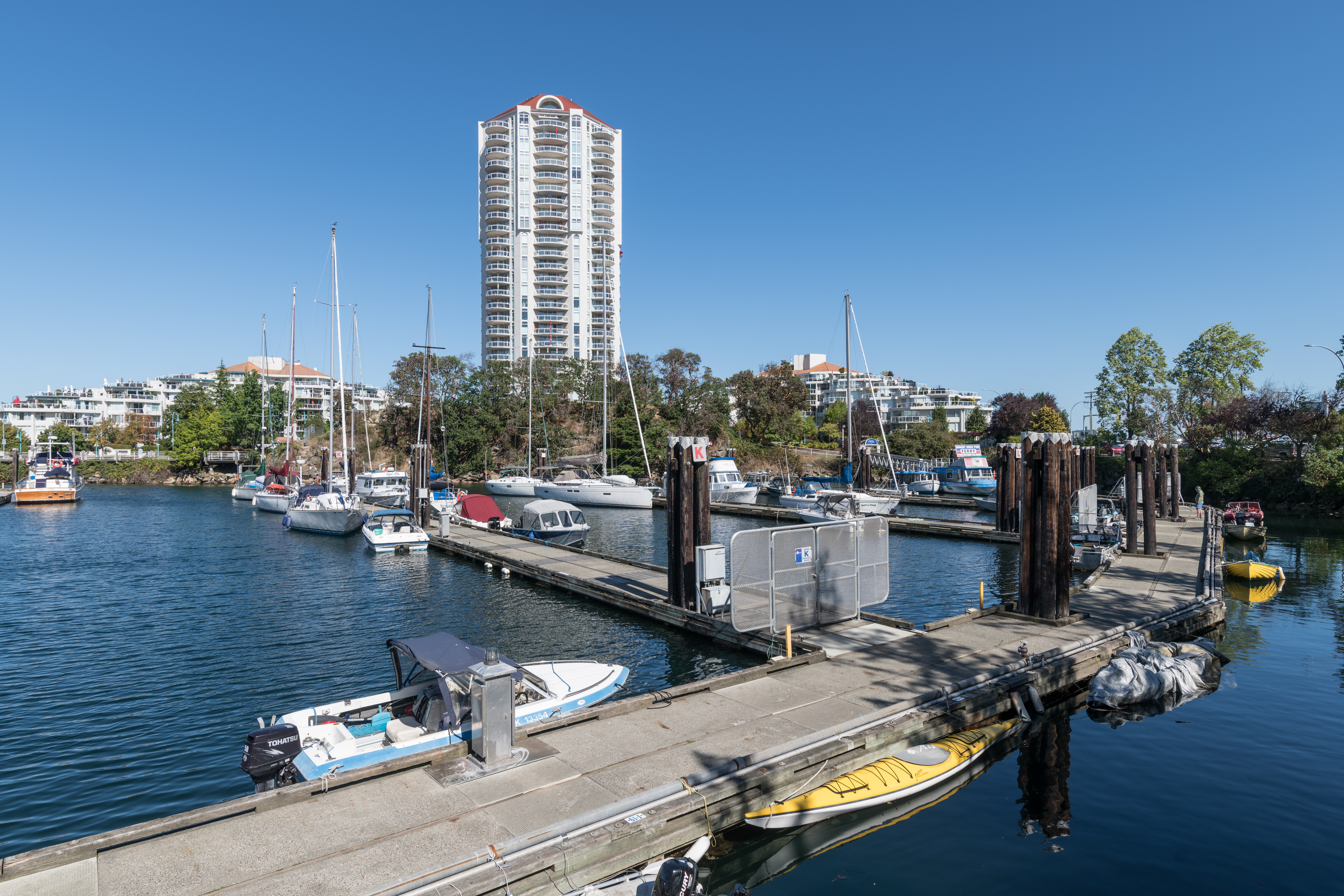 Nanaimo Harbour docks, Vancouver Island, British Columbia