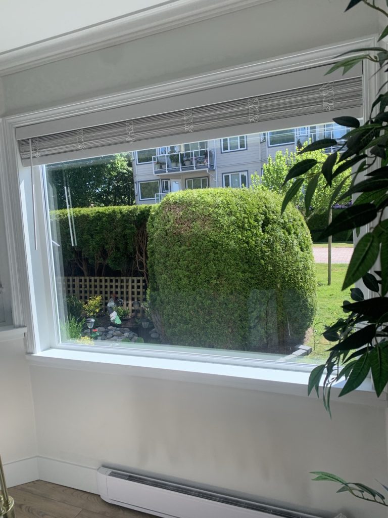 Interior bay window from an Ecovision Surrey DR25 project